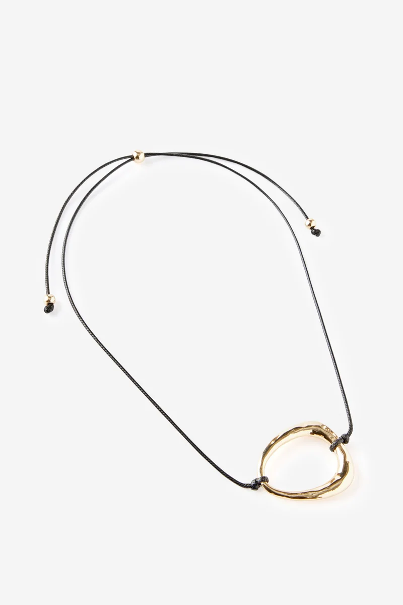 Rubi Cord Pendant Necklace